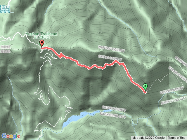 涼亭-塔塔加登山口