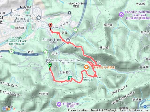 2026臺北大縱走臺北大縱走第七段：世界山莊至飛龍步道政大後山202603021039