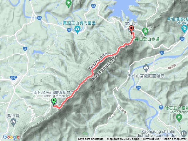 紫竹寺 烏山縱走 雲山寺