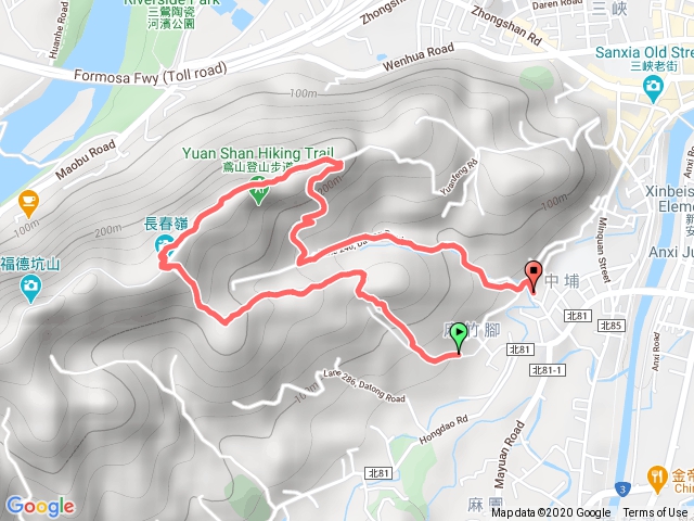 鳶尾山鳶山O型環繞