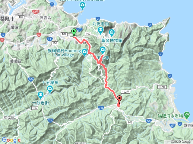 淡蘭古道北路 - 瑞芳 > 雙溪 - 經金字碑古道、不厭亭、牡丹、古趣咖啡屋