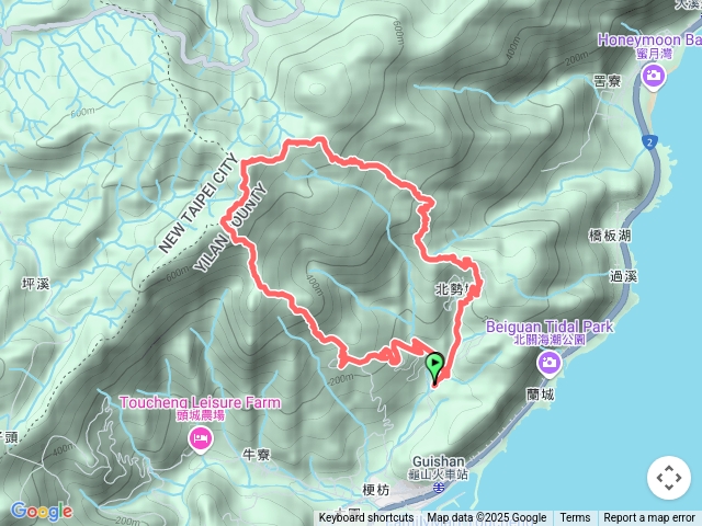 2025/05/20 北關休閒農場-740峰-叢雲山O繞