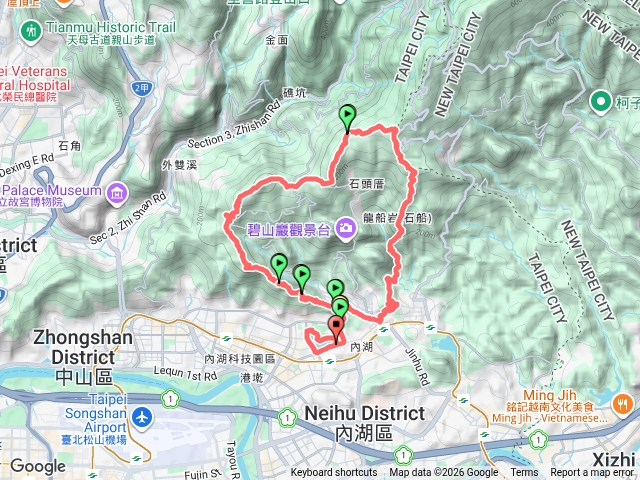 20260830內湖雙心縱走