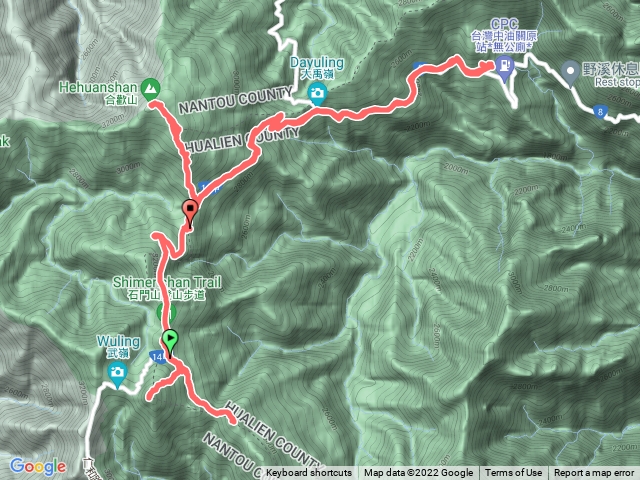 合歡賞杜鵑（小奇萊+合歡東峰+合歡尖山+合歡北峰）