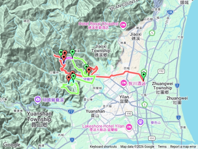 不老步道(畚箕湖)+匏崙山+虎頭山O行.........宜蘭