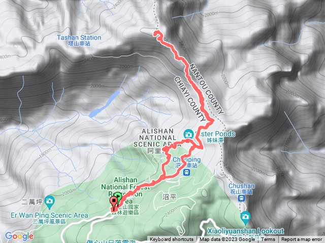 大塔山·阿里山步道逍遙遊