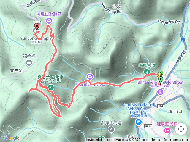 鳴鳳古道/三湖山