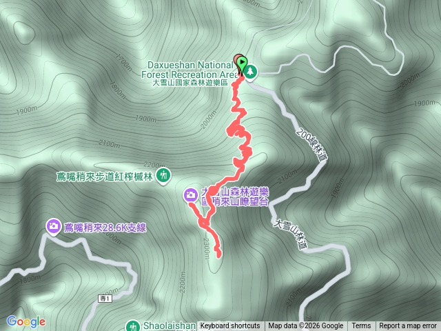 稍來山步道預覽圖