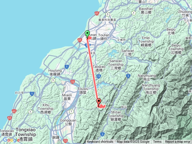 石觀音山上湖山倒8型