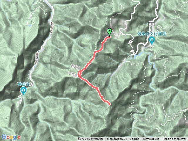 五峰天際線_大窩山→比林山