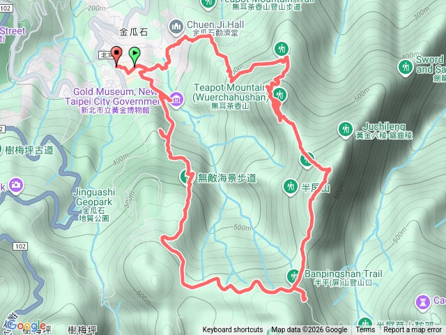 無耳茶壺山半屏山黃金博物館預覽圖