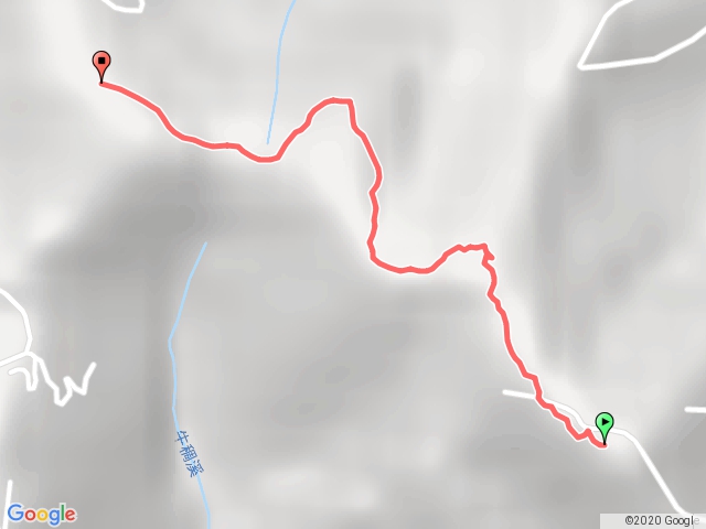 1090929青園山回出水坑叉路2.2公里綁布條