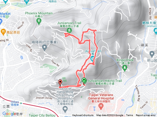 軍艦岩親山步道