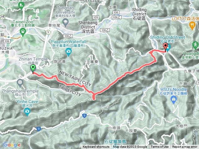 木柵-猴子岳-筆架山-石碇