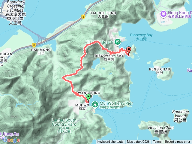 香港老虎頭郊遊徑