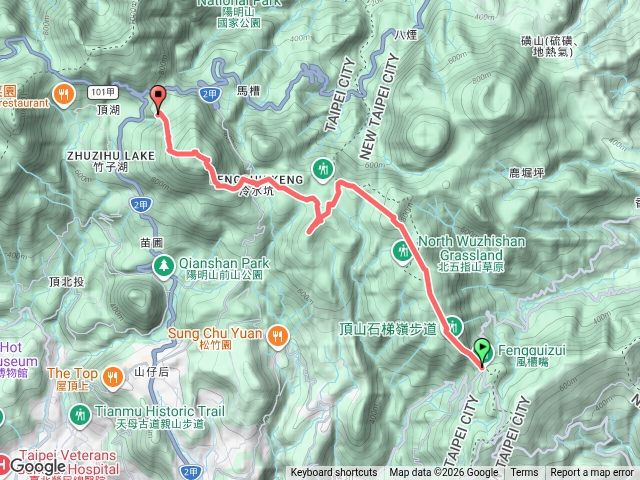 陽明山東西大縱走(東段)風櫃嘴-小油坑