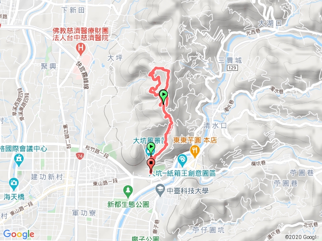 大坑10號6號7號風動石觀音亭