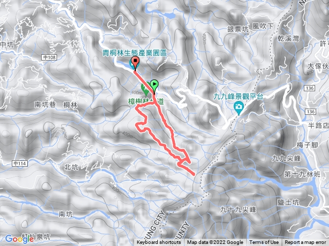 霧峰砲台山、桐林山