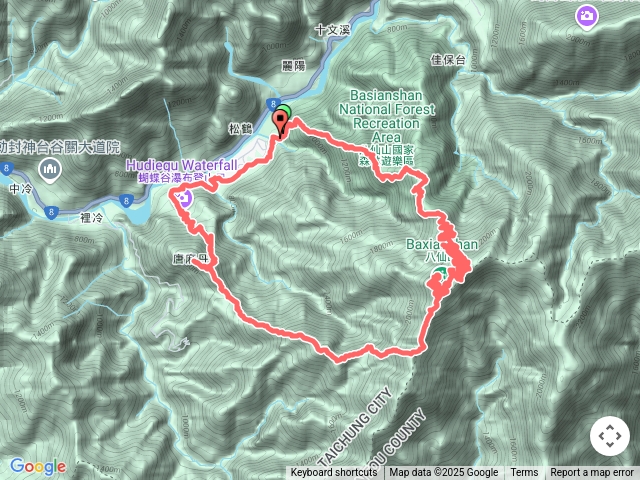 八唐縱走o繞（松鶴上gps亂飄）