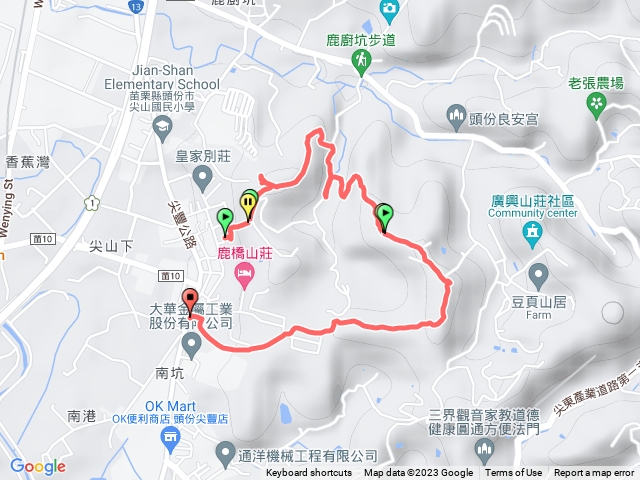 苗栗造橋鹿廚坑古道