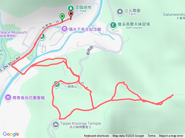 2025/9/6（台北士林）婆婆橋步道、鄭成功廟、圓明寺步道