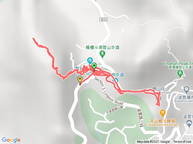 觀音山牛港陵林梢步道