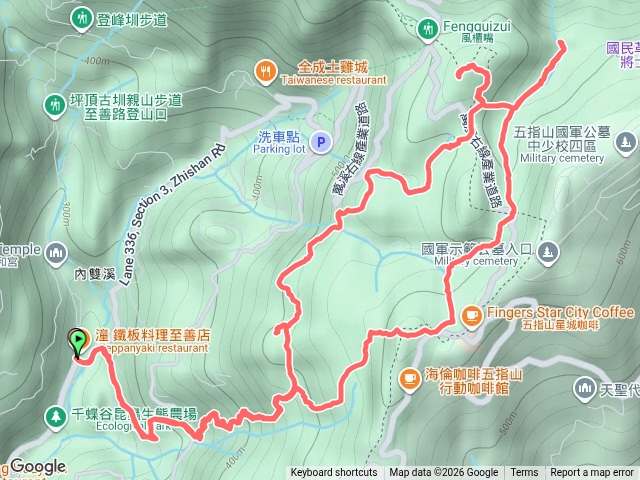 梅花三山/內雙溪山/石門嶺古道