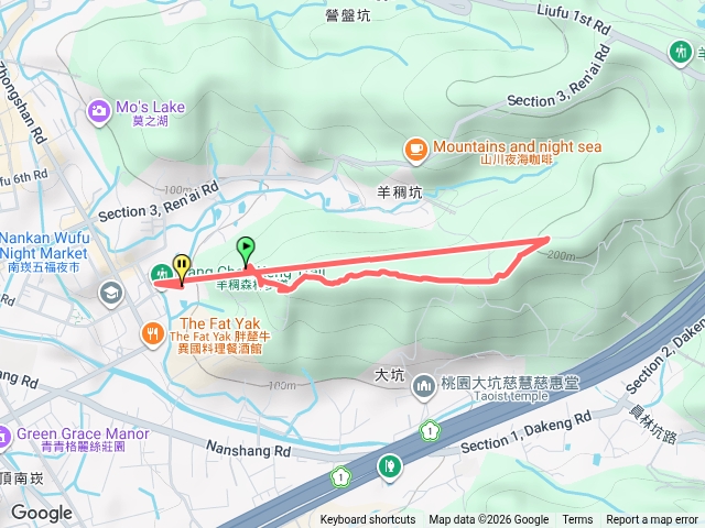 羊稠山步道