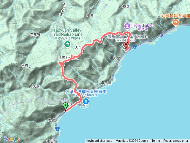 草嶺古道大溪-大里