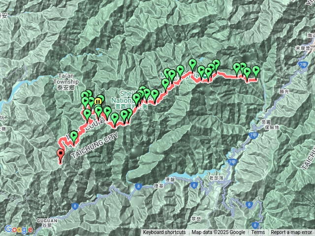 雪山西稜4日（雪主東/翠池/火石/弓水/頭鷹/大雪/中雪）
