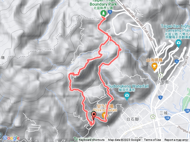 跑馬古道鵲子山