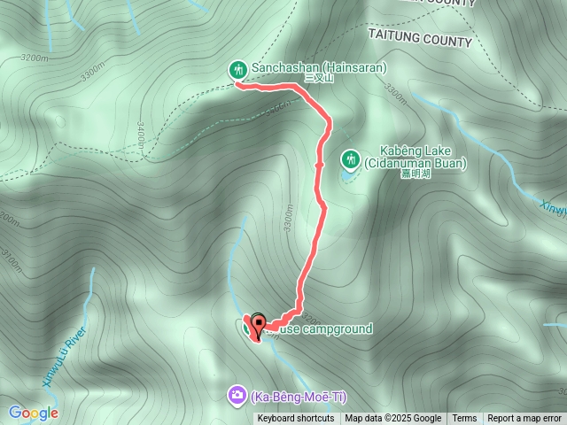 戒茂斯上嘉明湖 D3/4 - 獵寮營地經嘉明湖往返三叉山