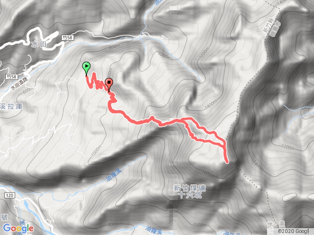 北得拉曼步道+內鳥嘴山