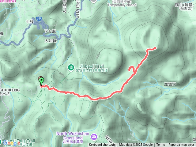 磺嘴山翠翠谷步道