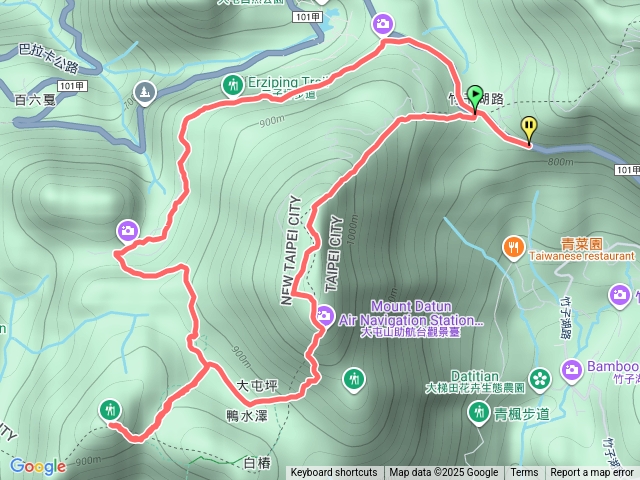 大屯山主峰西峰大屯坪