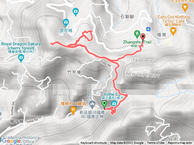 銀河洞 樟湖步道 待老坑山 樟湖步道 貓空下