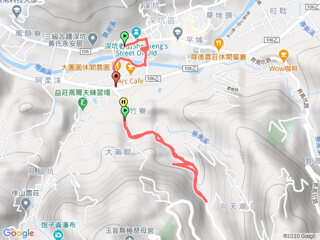 深坑石媽祖產業道路