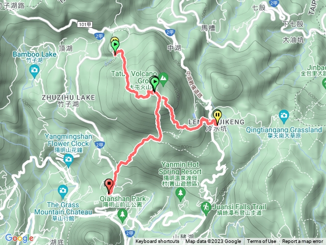 三進三出七星山