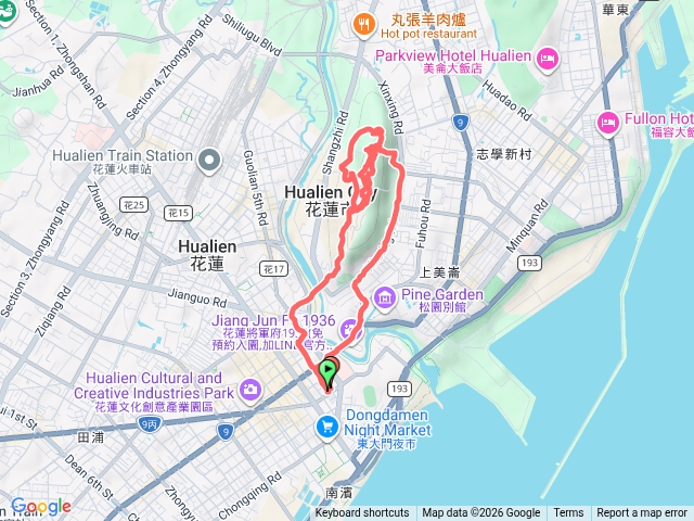 美崙山步道預覽圖