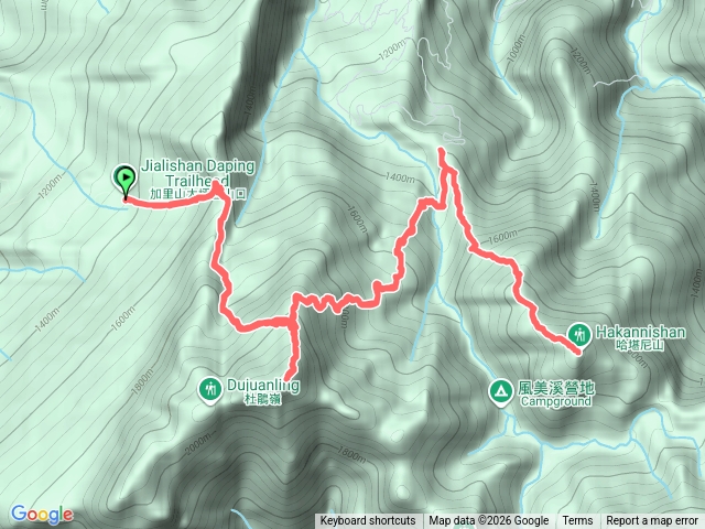 加哈加縱走（大坪上）預覽圖