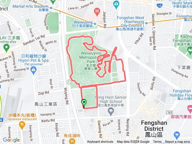 運動公園衛武營健走