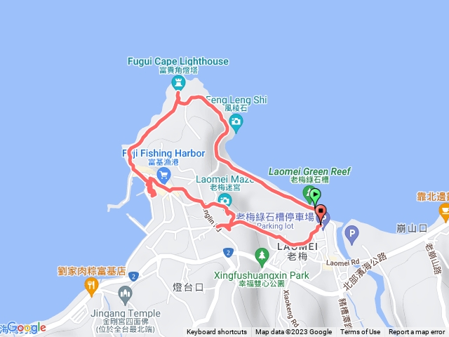 2023-04-23 0936 富貴角燈塔步道