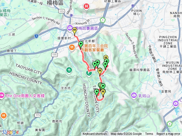 20260308  魯冰花季 大北坑  龍泉、江申、福人步道  保甲古道預覽圖