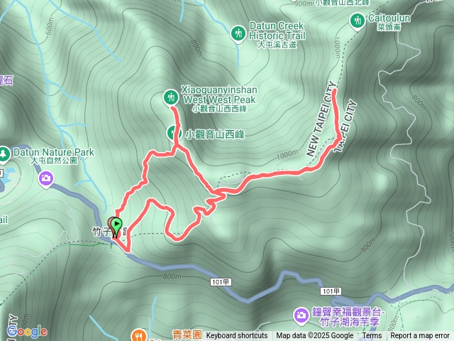 20250705小觀音山（西峰、西西峰、北峰、主峰）