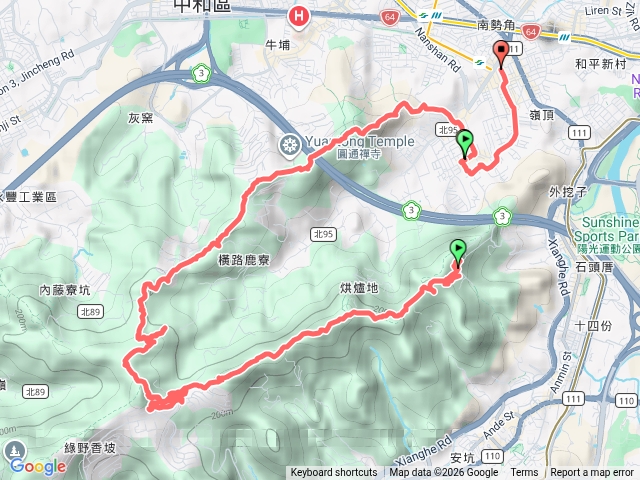 5月12日 烘爐地圓通寺登山道長征(逆行)
