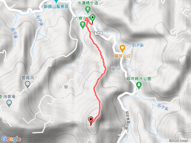 獅山遊客中心上猿山