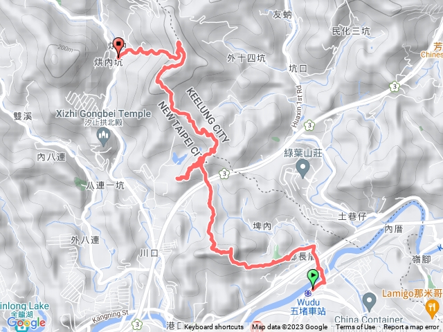 汐止動物名山縱走(獅頭山_鮕鮘坑山_刣狗寮山_圍貓尖)