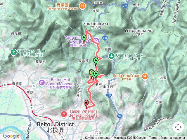 𤠣坎古道、草山六瀑連走天母古道