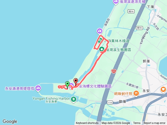 桃園新屋永安北岸濱海步道20260725