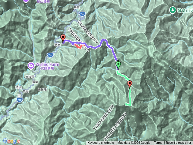 20231117_中央尖 (去程舊路前小高繞/回程下5.5K)